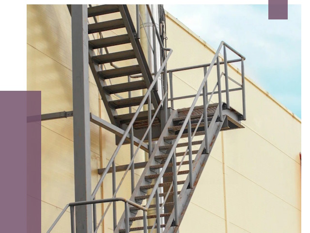 Пожарные лестницы в Алапаевске от 12846 руб. — монтаж и продажа | ПРОЛЁТ-Лпв