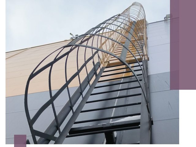 Изготовление и монтаж пожарных лестниц в Алапаевске профессионально