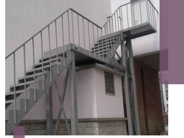 Монтаж пожарных лестниц под ключ в Алапаевске с гарантией качества