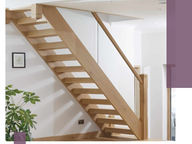 Изготовление деревянных лестниц под ключ в Алапаевске для дома