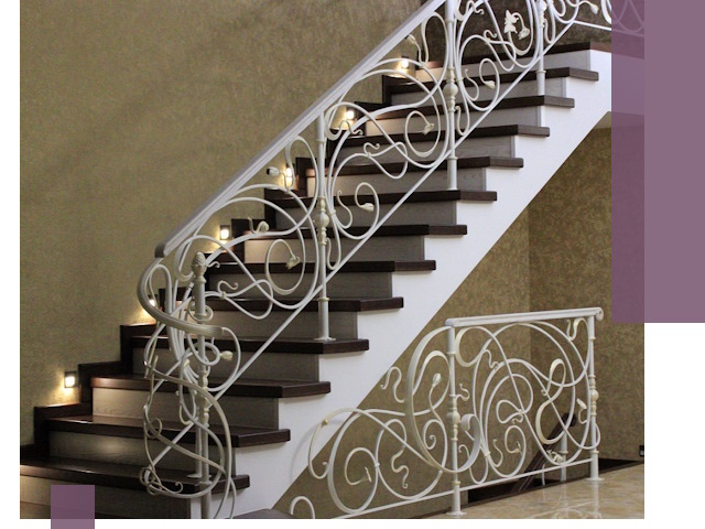 Кованые лестницы под ключ в Алапаевске — изготовление и монтаж