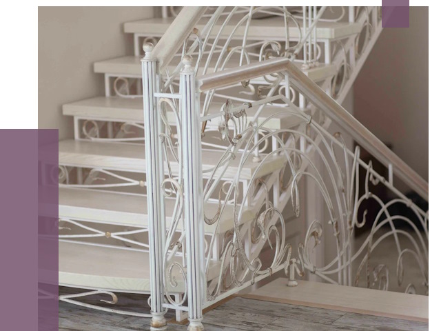 Изготовление кованых лестниц на заказ в Алапаевске от 90993 руб. | ПРОЛЁТ-Лпв