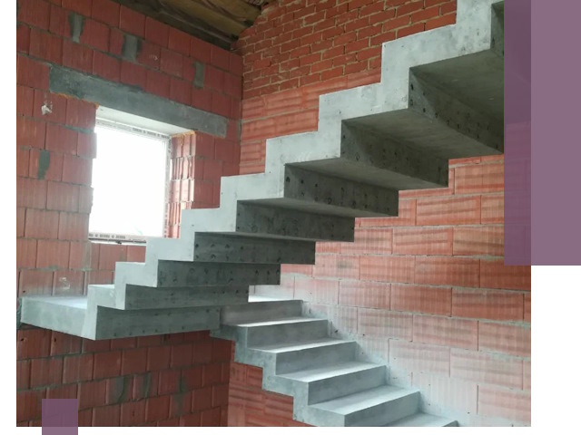 Бетонные лестницы под ключ в Алапаевске: монтаж, демонтаж, ремонт