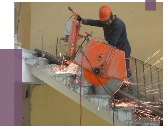 Демонтаж бетонных лестниц в Алапаевске от 4817 руб. за м2 | ПРОЛЁТ-Лпв