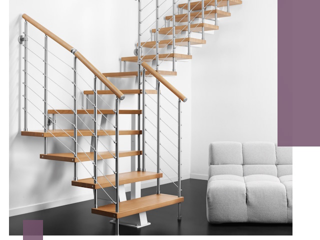 Модульные лестницы под ключ в Алапаевске — монтаж и изготовление