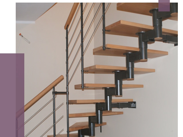 Изготовление модульных лестниц в Алапаевске от 12043 руб. 