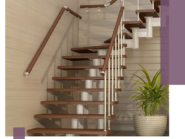 Изготовление модульных лестниц под ключ в Алапаевске