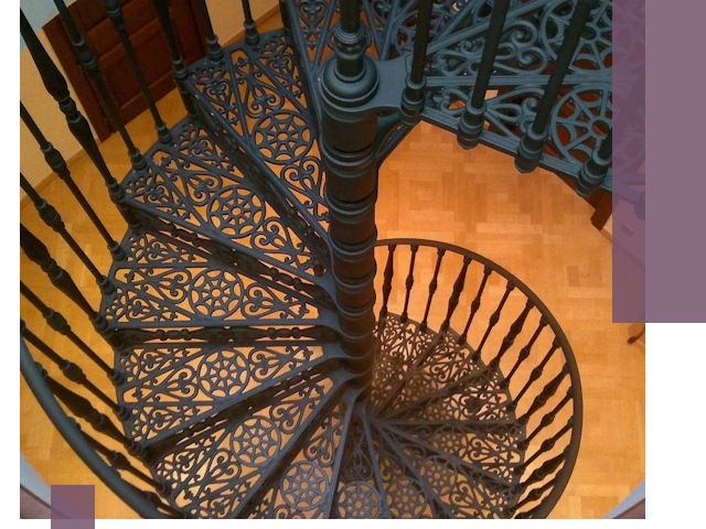 Винтовые лестницы под ключ в Алапаевске: производство и монтаж