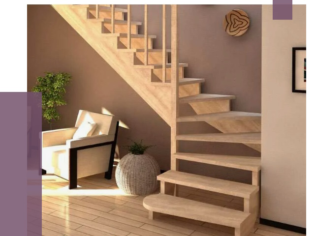 Изготовление Г-образных лестниц в Алапаевске от 19804 руб. 