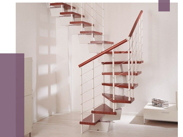 Изготовление лестниц на больцах в Алапаевске от 10170 руб. | ПРОЛЁТ-Лпв