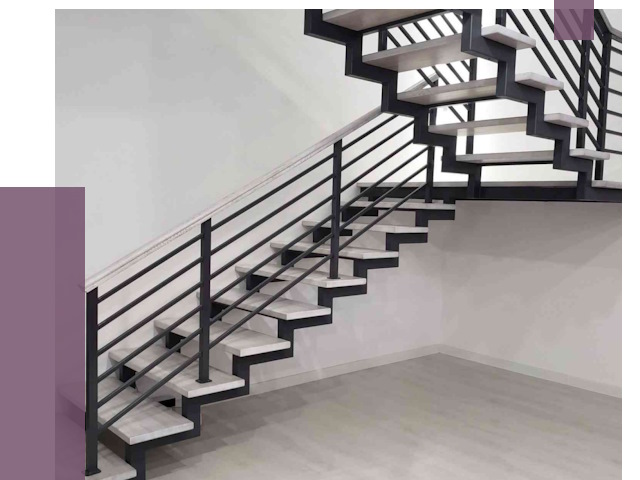 Лестницы на металлокаркасе под ключ в Алапаевске от 13381 руб. | ПРОЛЁТ-Лпв