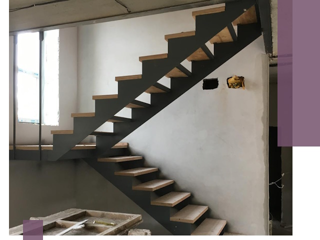 Изготовление лестниц на металлокаркасе в Алапаевске от производителя