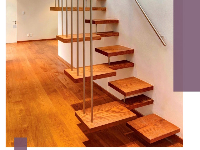 Лестницы «гусиный шаг» на заказ в Алапаевске для узких пространств