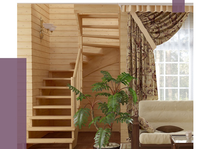 Лестницы для дачи в Алапаевске от 79485 руб.  | ПРОЛЁТ-Лпв