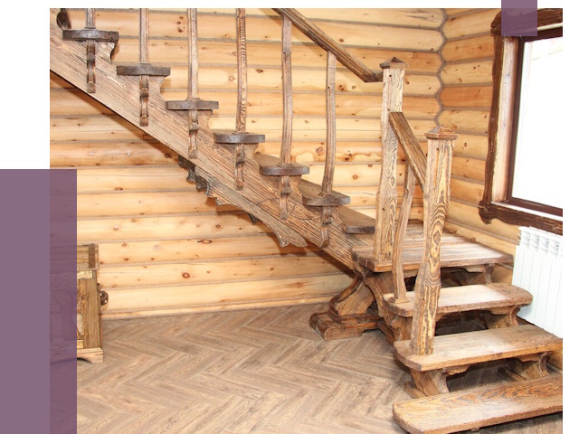 Лестницы в баню в Алапаевске от 20018 руб. — изготовление | ПРОЛЁТ-Лпв