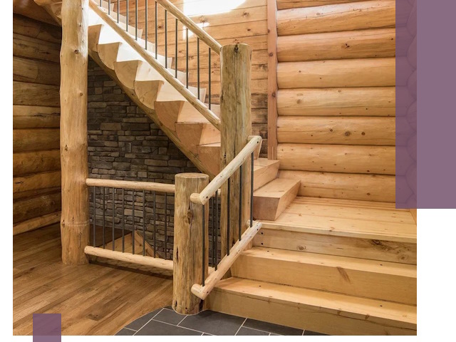 Лестницы в баню под заказ и профессиональный монтаж в Алапаевске