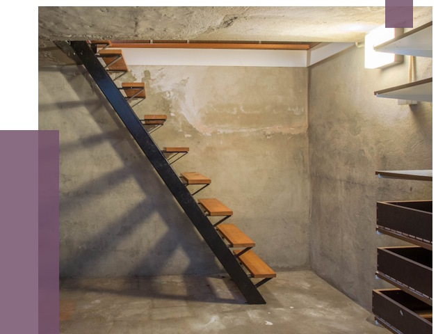 Лестницы в подвал в Алапаевске от 13756 руб. — монтаж | ПРОЛЁТ-Лпв