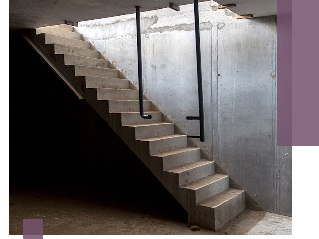 Изготовление и монтаж лестниц в подвале в Алапаевске