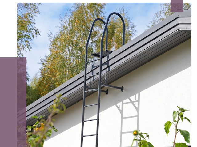 Лестницы на крышу в Алапаевске от 20018 руб. — монтаж и монтаж ПРОЛЁТ-Лпв