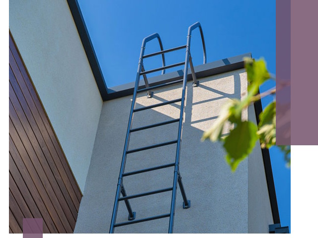 Лестницы на крышу в Алапаевске — изготовление, монтаж, демонтаж