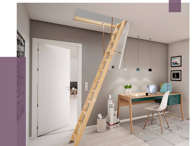 Чердачные лестницы в Алапаевске — от 15255 руб. | ПРОЛЁТ-Лпв