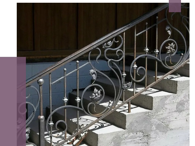 Кованые перила в Алапаевске от 9099 руб. под ключ — качество от ПРОЛЁТ-Лпв