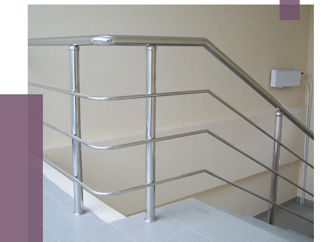 Алюминиевые перила в Алапаевске от 6637 руб. под ключ | ПРОЛЁТ-Лпв