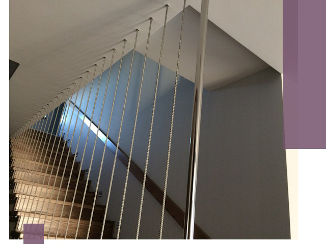 Тросовые перила под ключ в Алапаевске — производство и монтаж