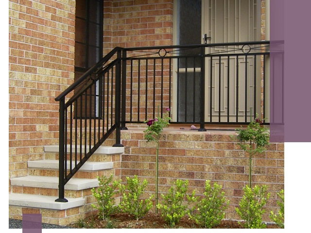 Уличные перила из металла под ключ в Алапаевске