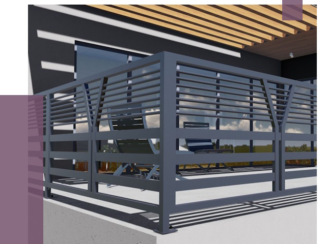 Изготовление балконных ограждений в Алапаевске от 11240 руб. | ПРОЛЁТ-Лпв