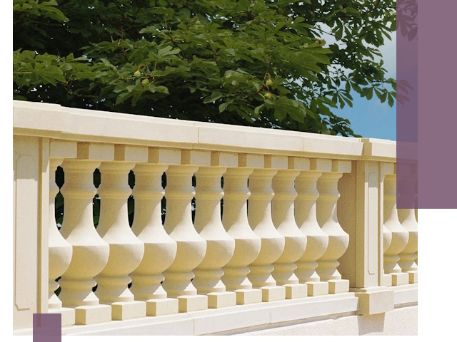 Установка балюстрады в Алапаевске: изготовление и монтаж под ключ