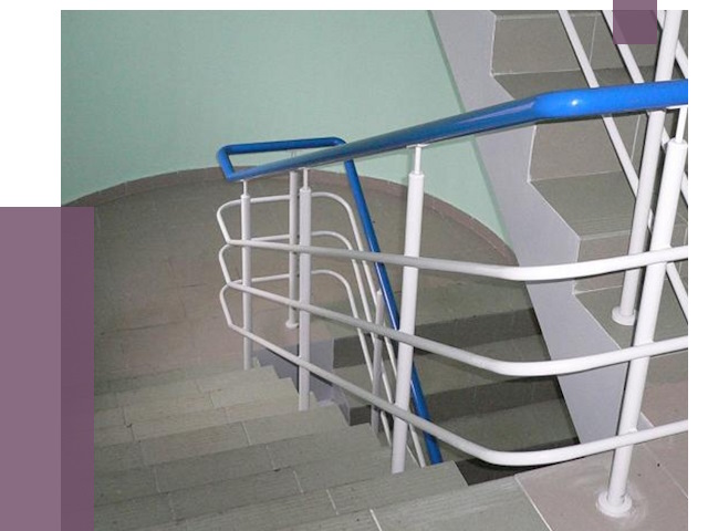 Перила в подъезде в Алапаевске — установка и замена от 7761 руб. | ПРОЛЁТ-Лпв