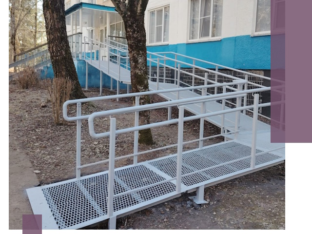 Пандусы под ключ в Алапаевске: изготовление, монтаж и демонтаж