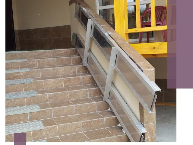 Откидные пандусы под ключ в Алапаевске — монтаж и демонтаж