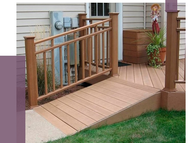 Пандус на крыльцо в Алапаевске под ключ от 8136 руб. 