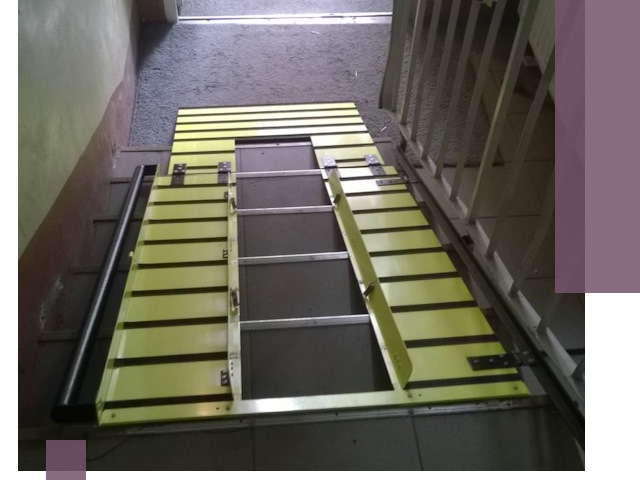 Профессиональный монтаж пандуса в подъезд в Алапаевске