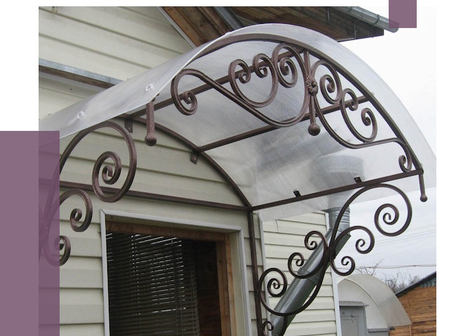 Изготовление козырьков в Алапаевске от 7708 руб. — заказать | ПРОЛЁТ-Лпв