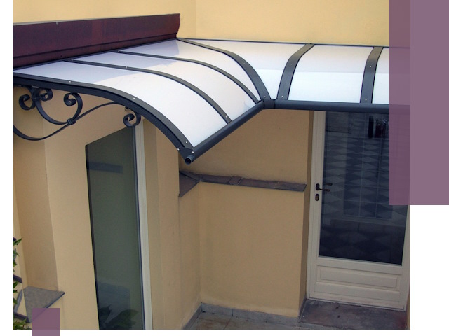 Монтаж козырьков любой сложности в Алапаевске под ключ