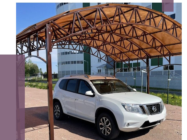 Недорогие навесы в Алапаевске от 44961 руб. | ПРОЛЁТ-Лпв