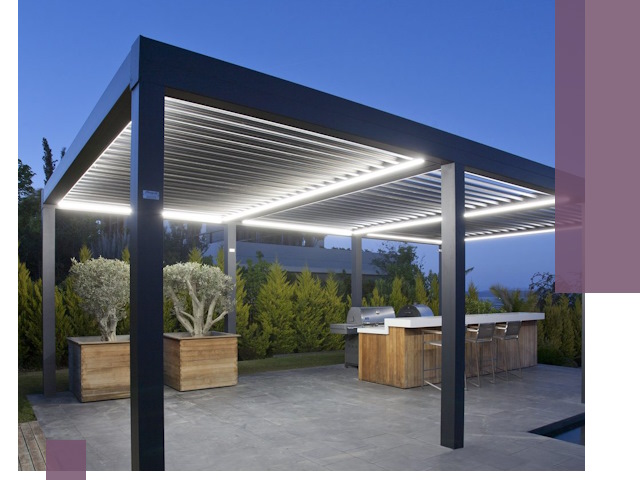 Навесы отдельно стоящие под ключ в Алапаевске из металла и поликарбоната