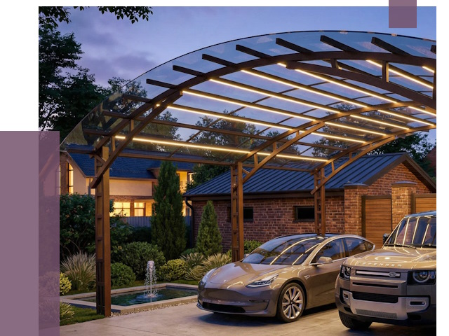 Металлические навесы в Алапаевске от 13274 руб. под ключ — ПРОЛЁТ-Лпв