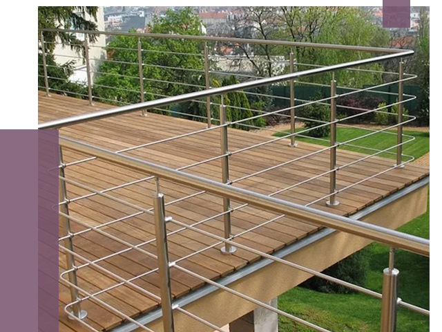 Алюминиевые парапеты в Алапаевске под ключ от 8136 руб. 