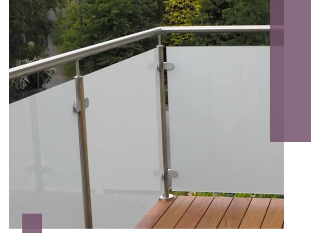 Алюминиевые парапеты для балконов и террас в Алапаевске