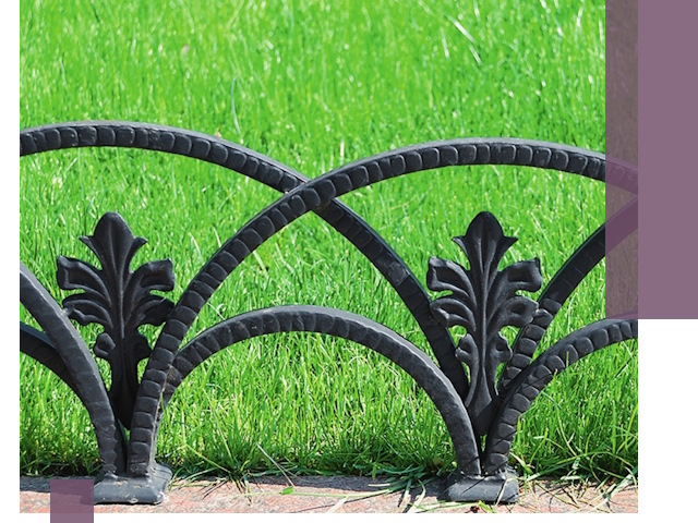 Декоративные металлические бордюры под ключ в Алапаевске