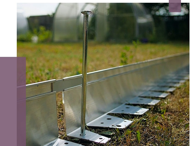 Металлические бордюры для газона в Алапаевске от 4496 руб. | ПРОЛЁТ-Лпв