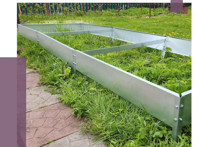 Металлические бордюры для грядок в Алапаевске от 1873 руб. 