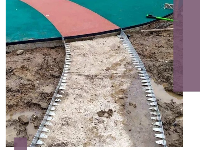 Металлические бордюры для дорожек в Алапаевске — монтаж и изготовление