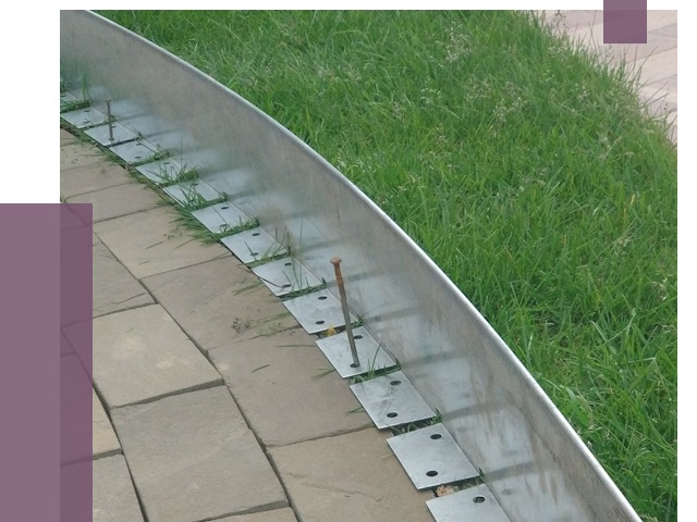 Металлические бордюры для тротуаров в Алапаевске от 9099 руб.