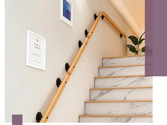 Поручни металлические и деревянные под ключ в Алапаевске