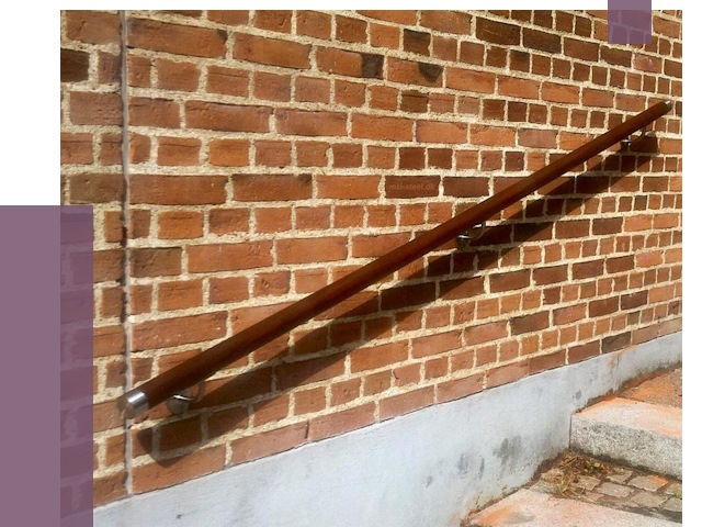 Изготовление пристенных поручней в Алапаевске от 4657 руб. — ПРОЛЁТ-Лпв